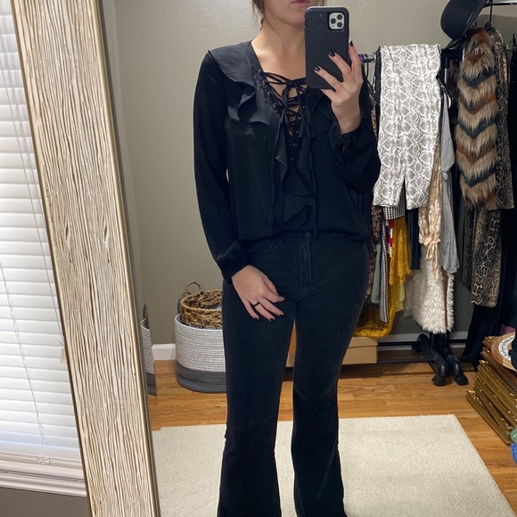 Forever 21 Tops - Black Long sleeve